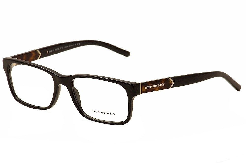 Burberry BE2150 3002 Eyeglasses Men s Dark Havana Full Rim Optical Frame 55mm EyeSpecs