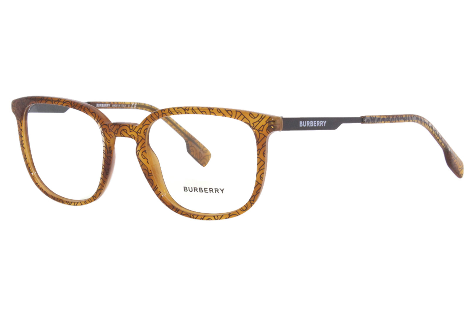 Burberry Eyeglasses Frame Men's Compton B2307 3823 Light Havana 50-20-145 |  
