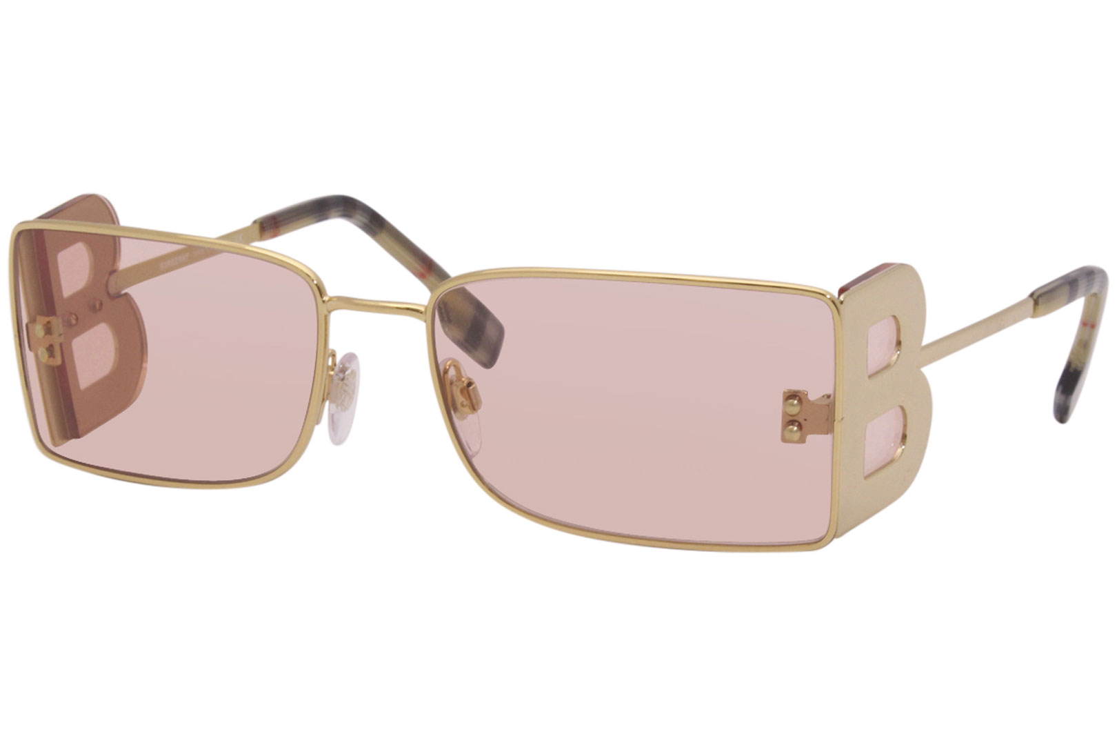 Burberry Sunglasses Women's B-3110 1003/6G Gunmetal/Grey-Silver Mirror 57mm  