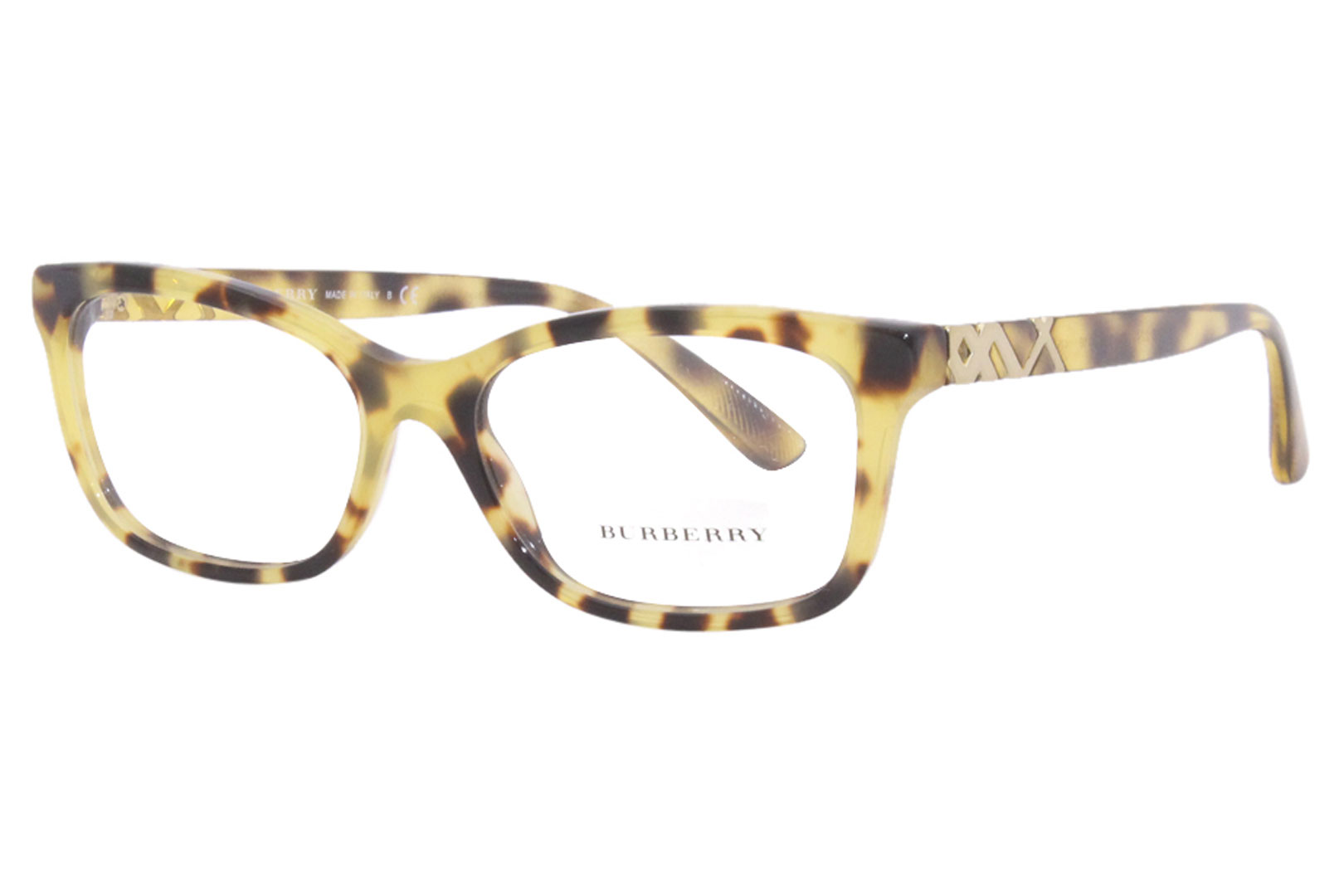Burberry Eyeglasses Frame Women's B2249 3278 Light Havana 52-16-140 |  