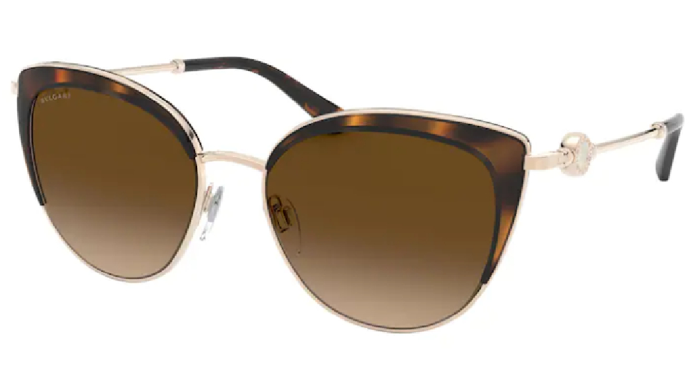 Bvlgari BV6133 Sunglasses Women's Cat Eye | EyeSpecs.com