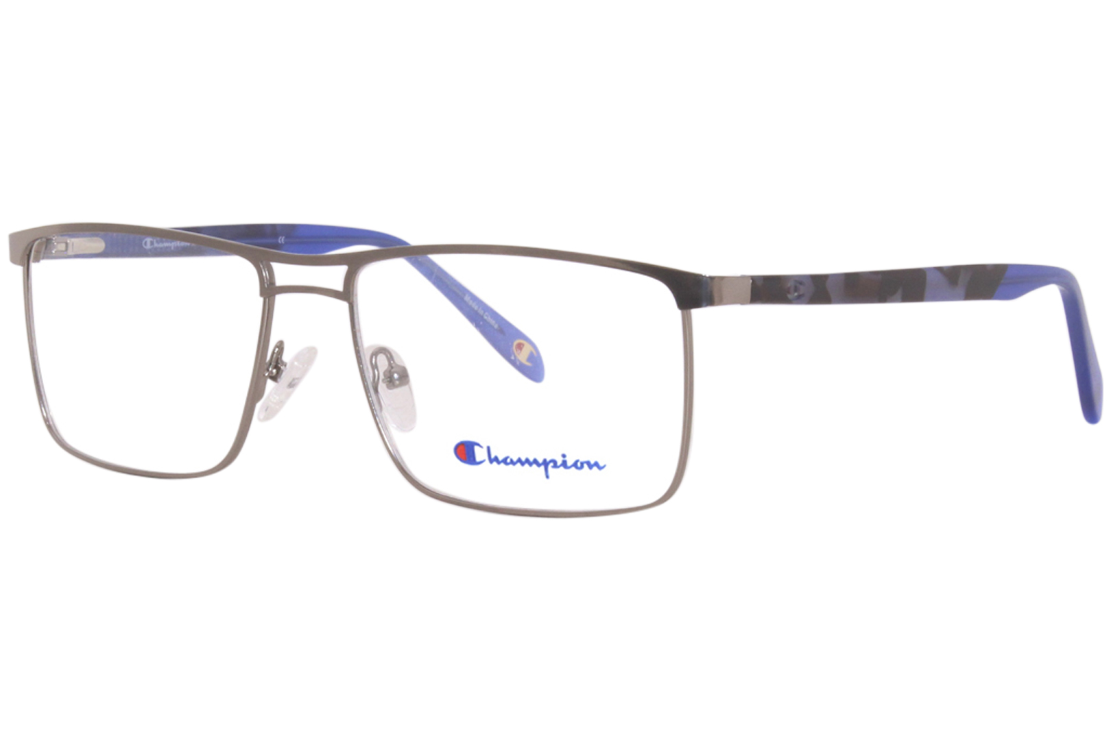 Champion Smooth C02 Eyeglasses Men S Matte Gunmetal Full Rim 56 16 140