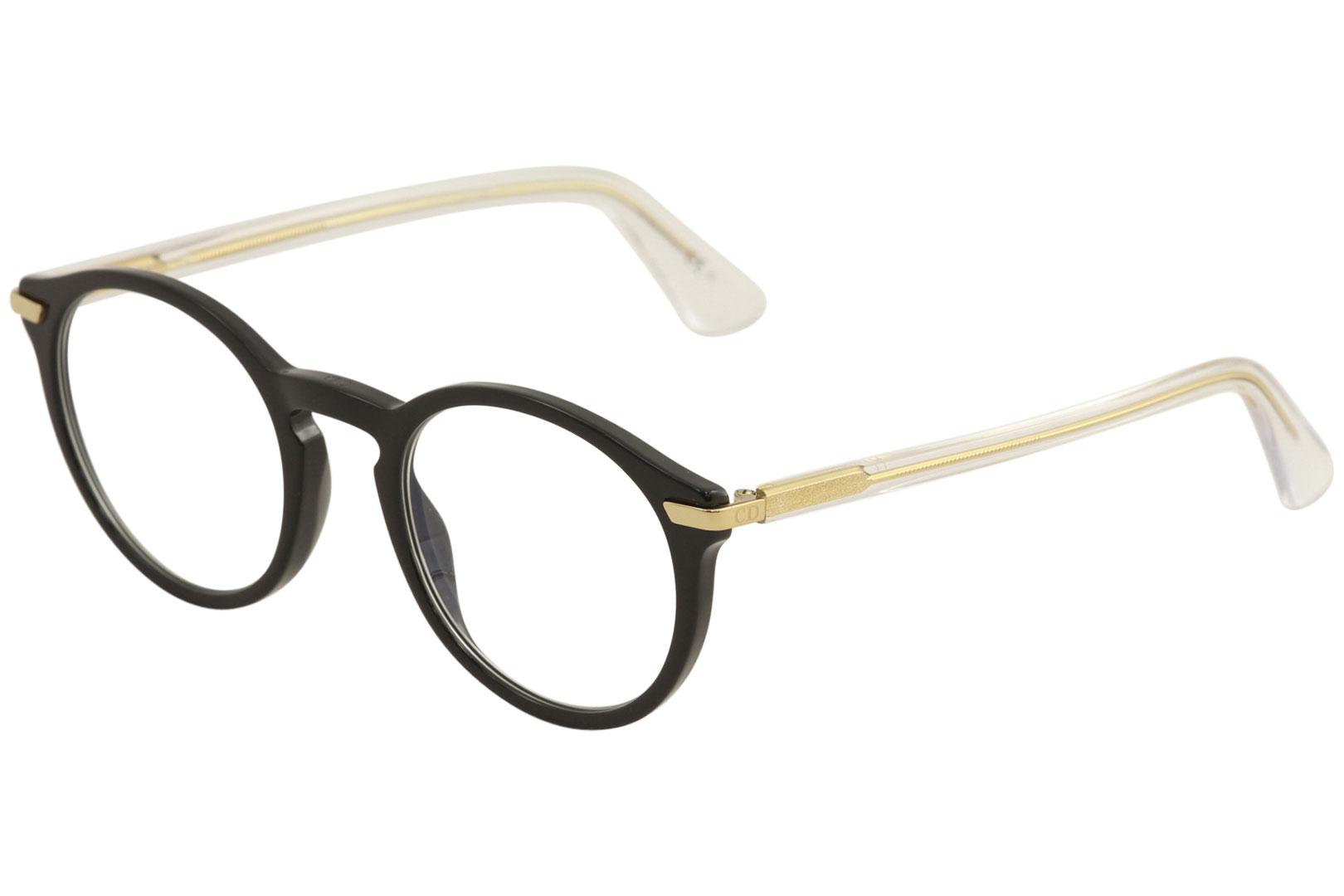 Christian Dior Eyeglasses CD3160 DUZ Brown Rectangular Frame Italy 5215  130  eBay
