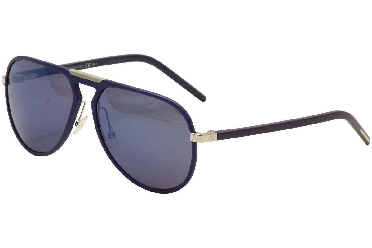 RRP450 DIOR STRONGER J5G0J Pilot Sunglasses CD Monogram Mirrored Made  POPPRI Online Fashion Auctions