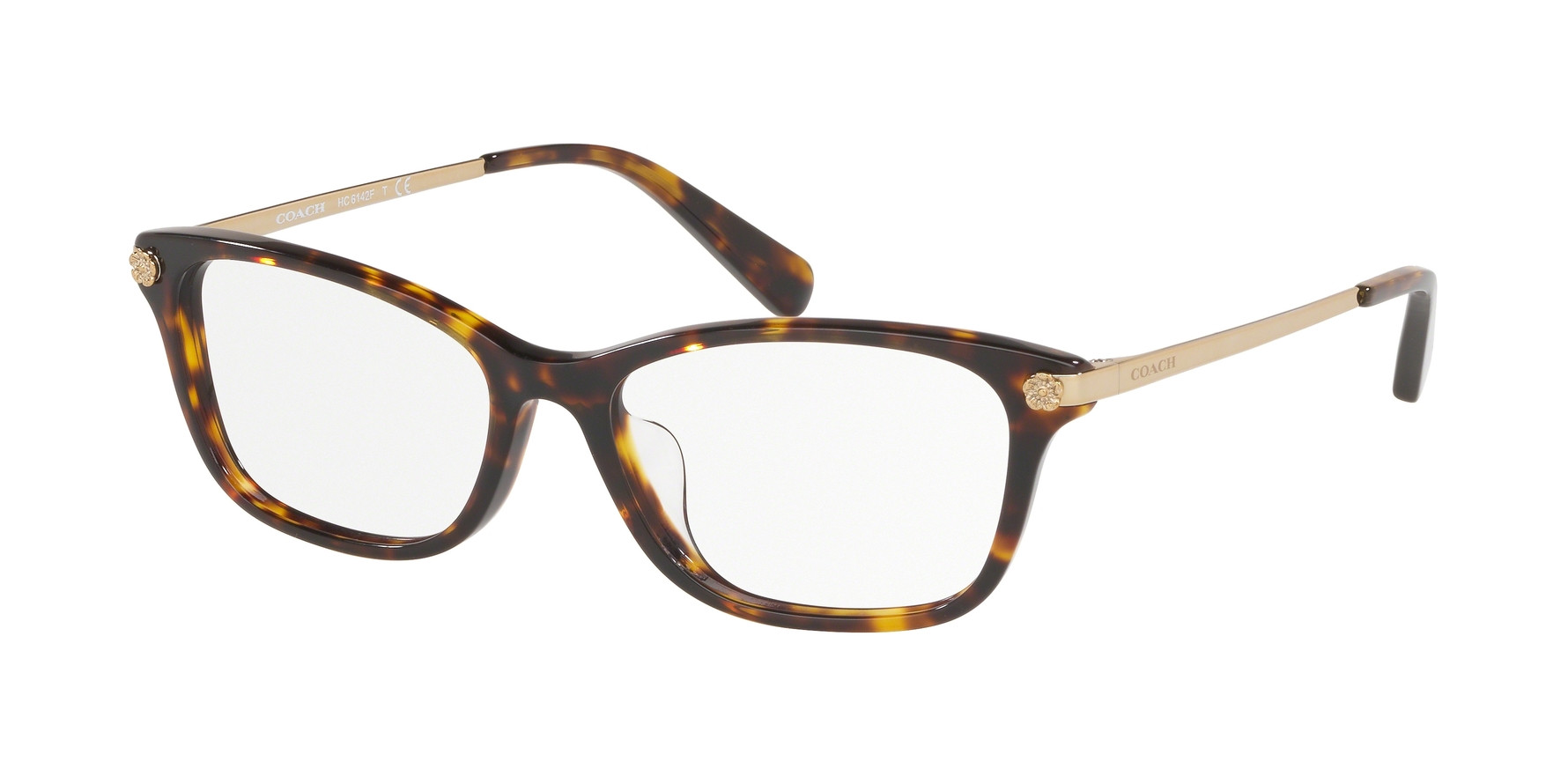 Coach Eyeglasses Women's HC6142F 5120 Dark Tortoise 53-16-140mm ...