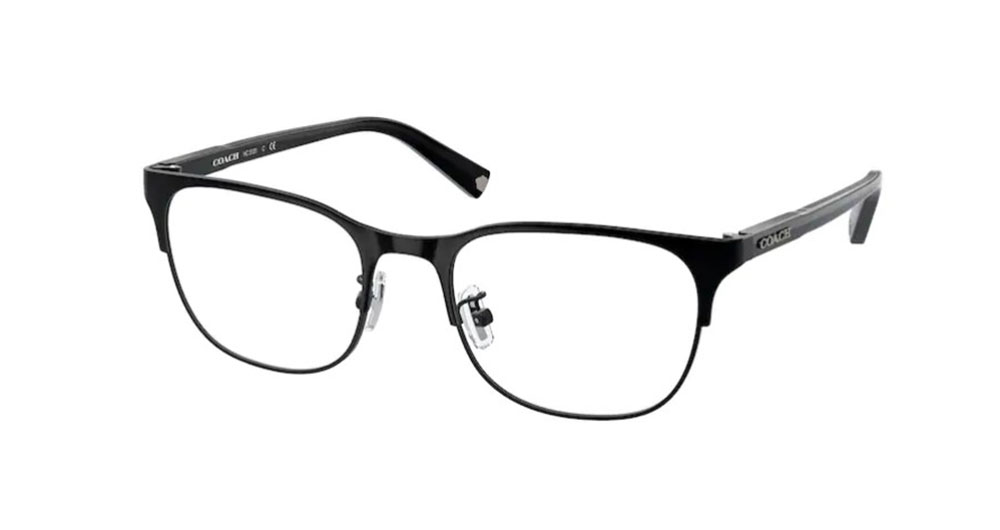 Coach HC5131 9370 Eyeglasses Men's Black Full Rim Rectangle Shape 5119