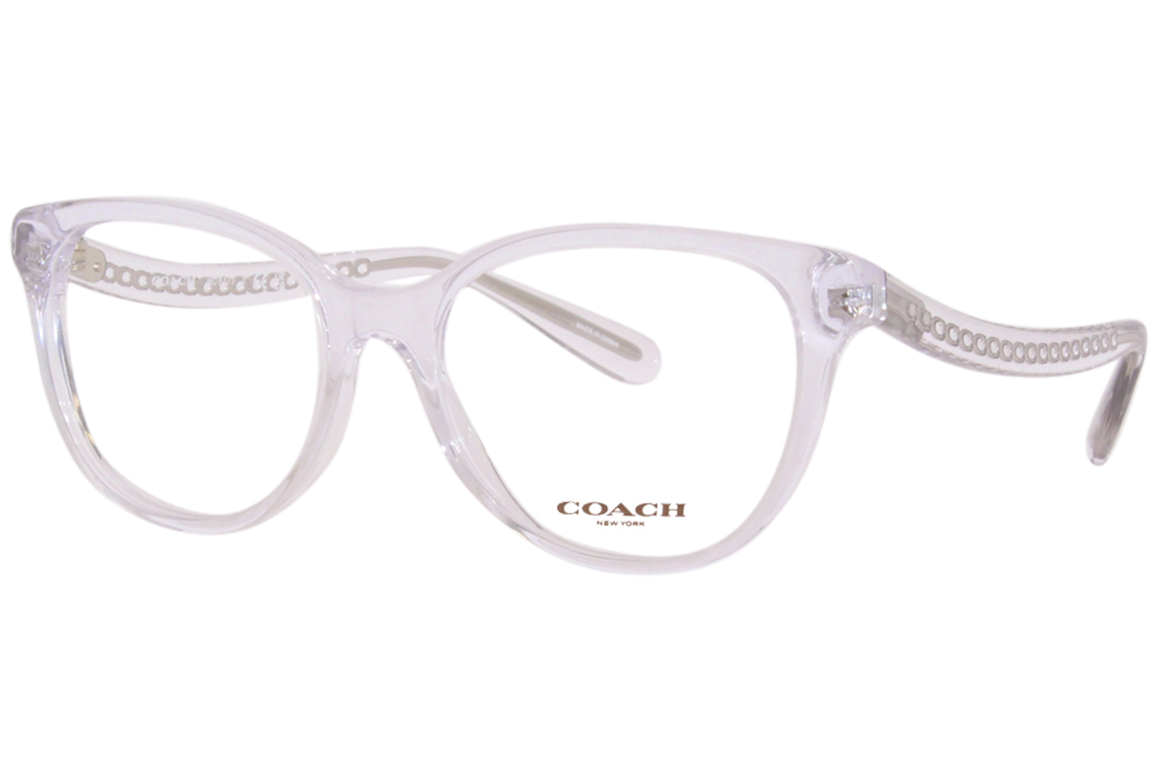 Coach HC6177 5111 Eyeglasses Women's Clear Full Rim Round Shape 52-17-140