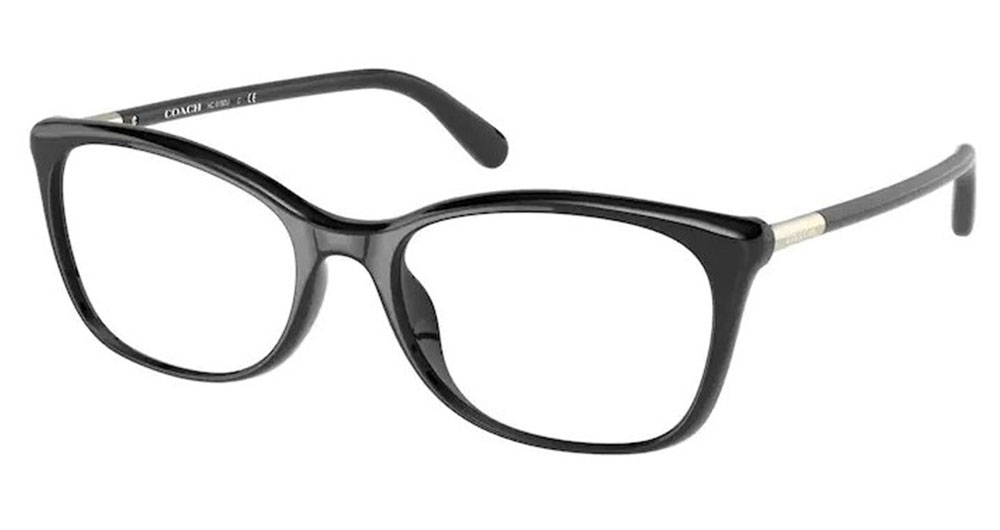 Coach HC6192U 5002 Eyeglasses Women's Black Full Rim Square Shape 54-17-145