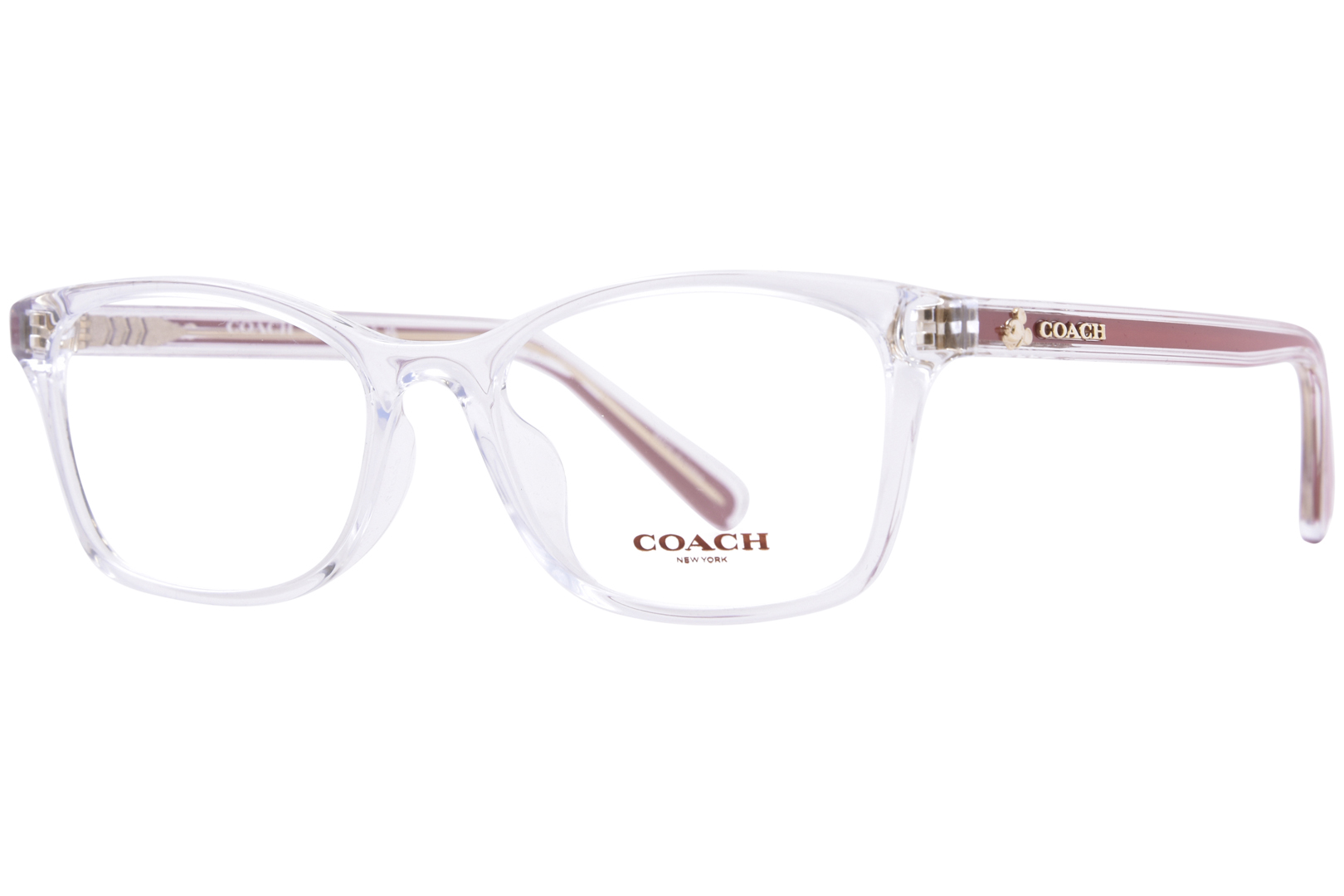 Coach X Disney Mickey Mouse Hc6216f 5111 Eyeglasses Womens Transp Clear 54mm 2137