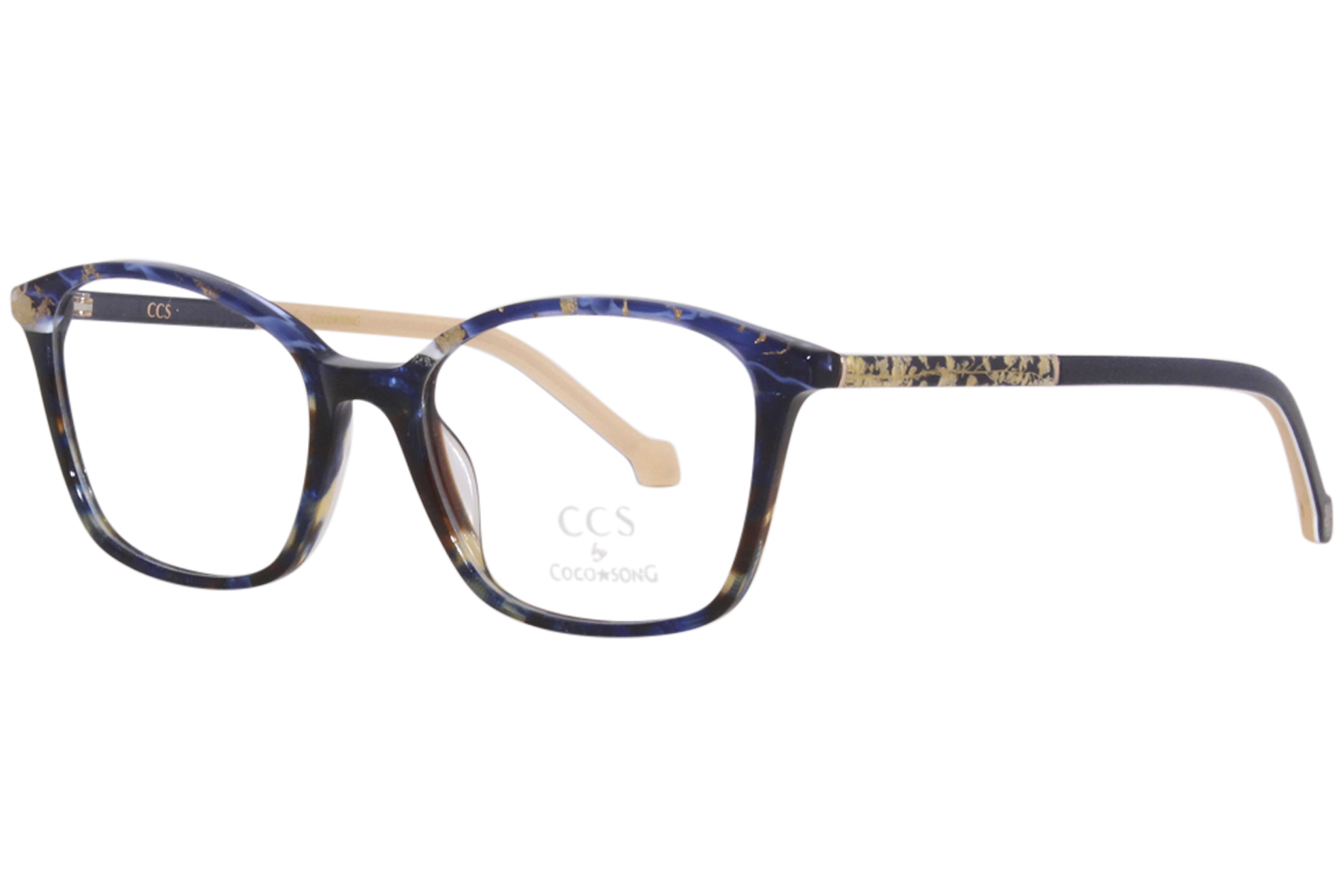 Coco Song CCS173 Eyeglasses Women's Full Rim Square Shape | EyeSpecs.com