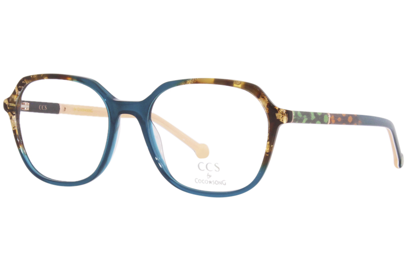 Coco Song CCS181 Eyeglasses Women's Full Rim Square Shape | EyeSpecs.com