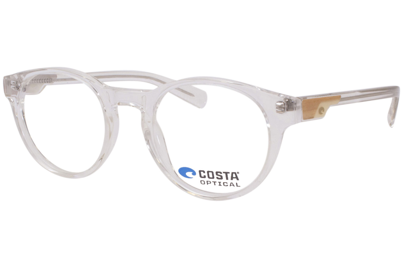 costa del mar clear frame