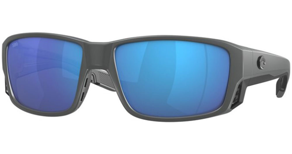 Costa Del Mar Polarized Tuna Alley Pro 6S9105 07 Sunglasses Men's Grey