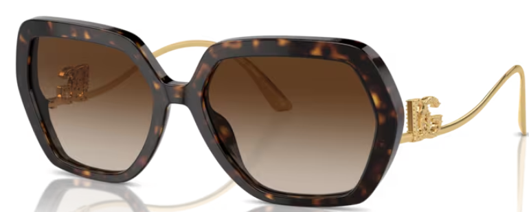 Dolce & Gabbana store 58mm Irregular Sunglasse