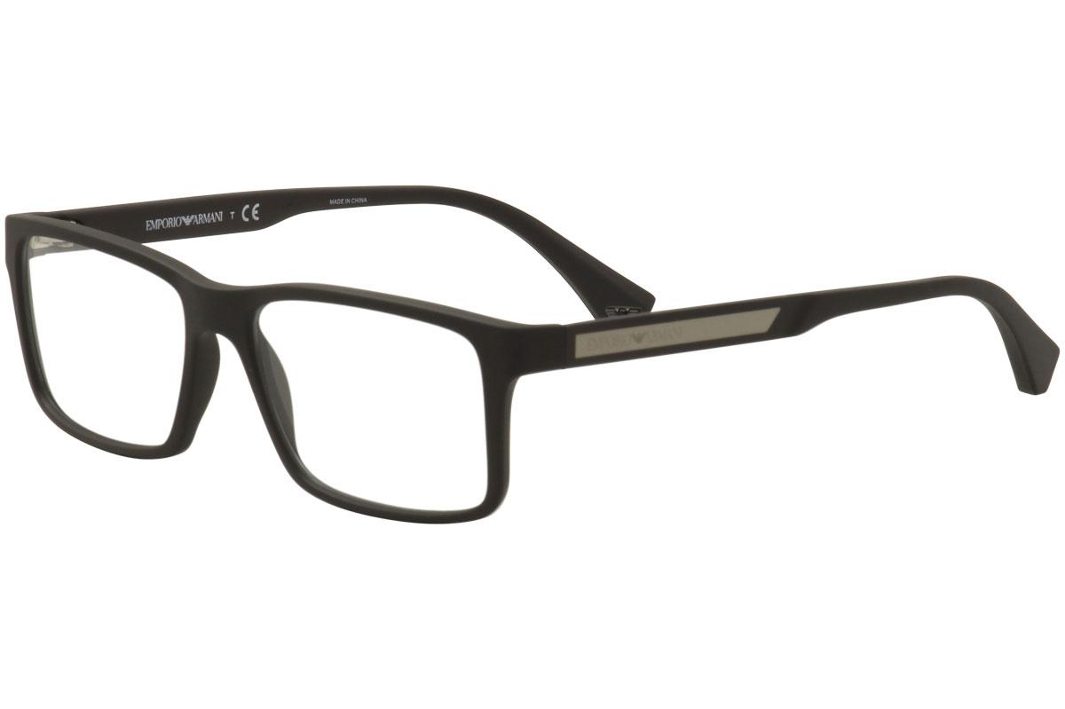 Emporio Armani Men s Eyeglasses EA3038 EA 3038 Full Rim Optical