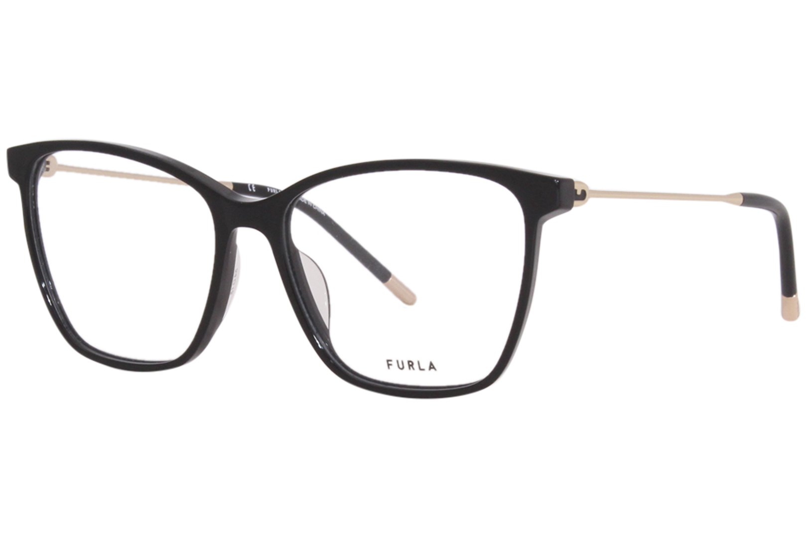 Furla VFU635 Eyeglasses Women's Full Rim Square Shape | EyeSpecs.com