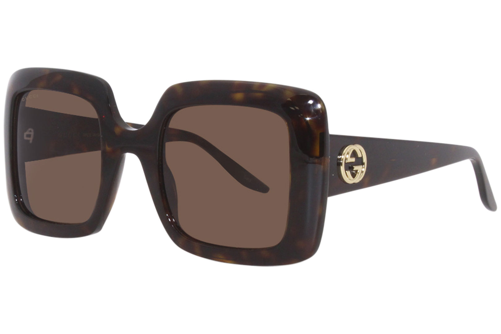 Gucci Sunglasses Women's GG0896S 002 Havana/Brown 52-25-145mm ...
