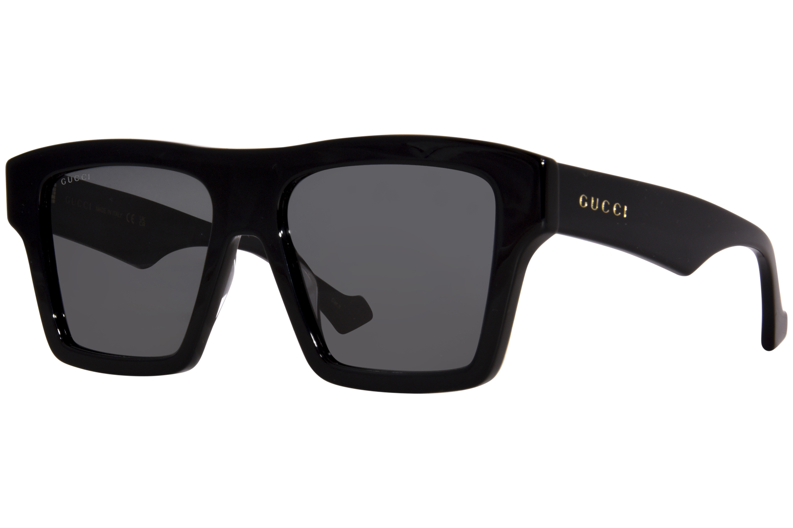 Gucci GG0962S 005 Sunglasses Men's Black/Grey Square Shape 55-17-145 ...