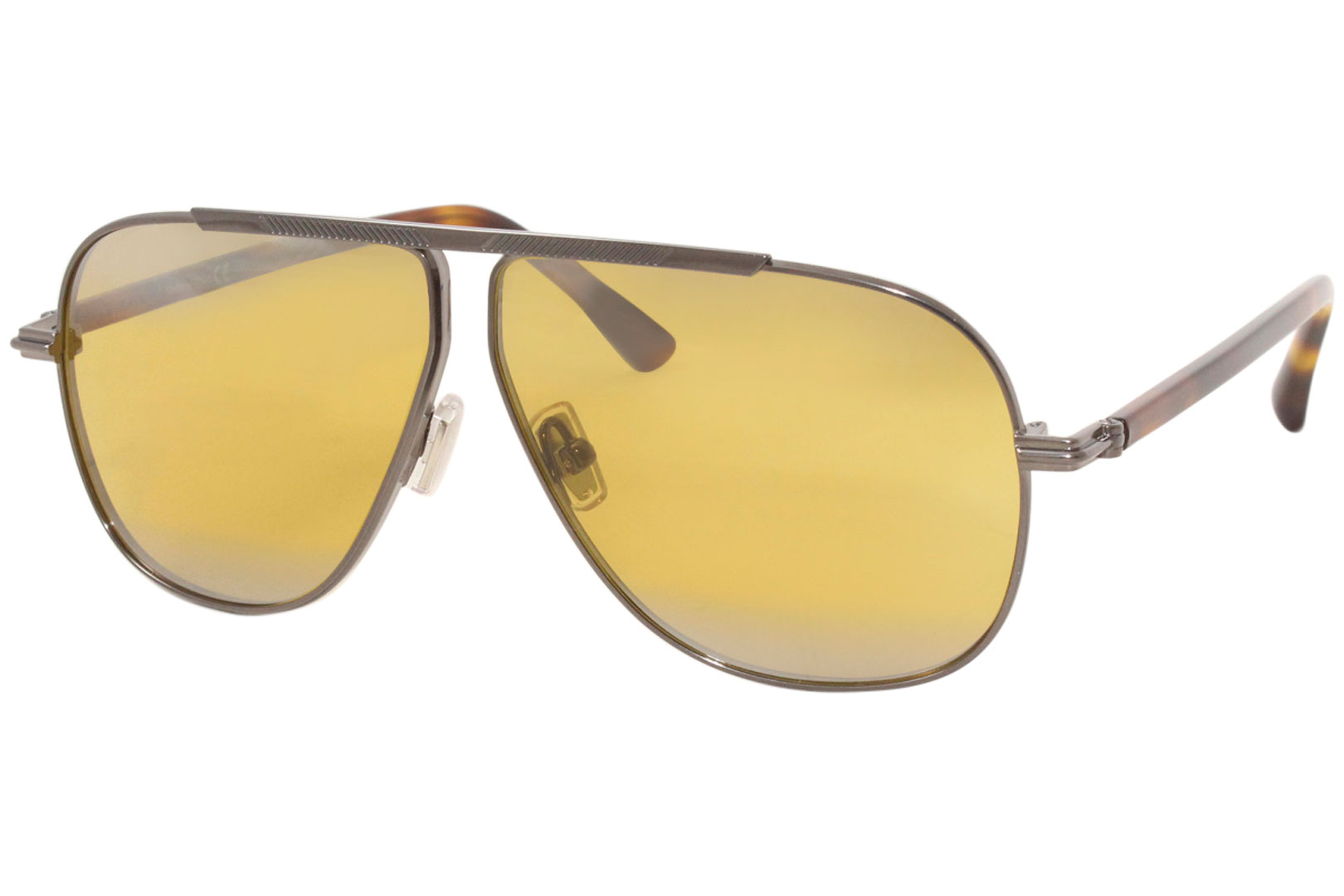 Jimmy Choo Ewan/S EKP8G Sunglasses Women's Dark Rust-Havana/Silver Mirror  Lenses | EyeSpecs.com