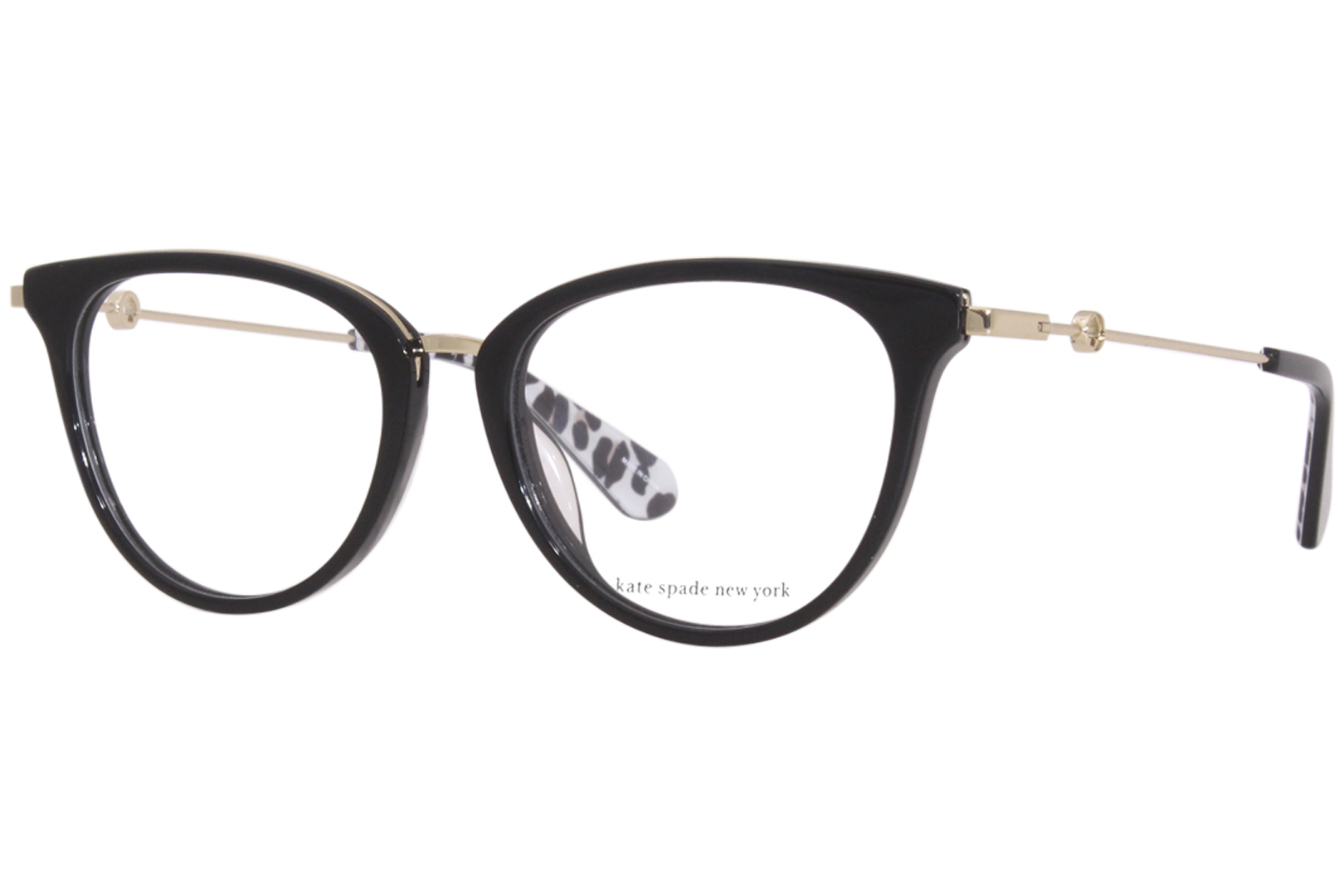 Kate Spade Valencia/G Eyeglasses Women's Full Rim Cat Eye | EyeSpecs.com