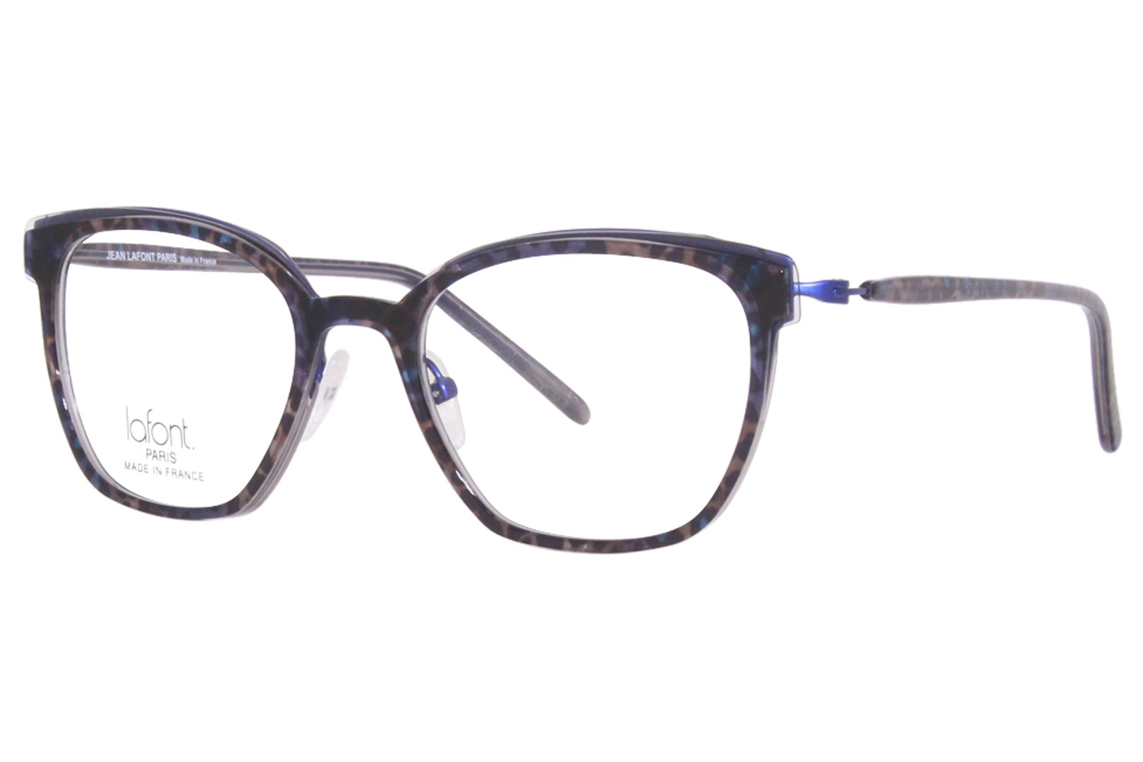 Lafont Paris Intimite 3147 Eyeglasses Women's Panther/Blue Full Rim  49-18-142