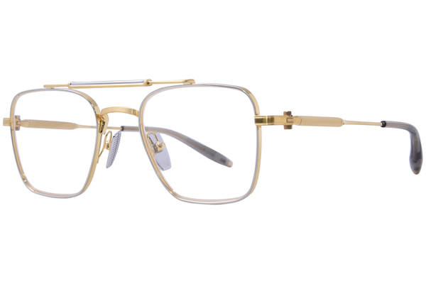 Akoni Europa AKX-200 Titanium Eyeglasses Full Rim Square Shape