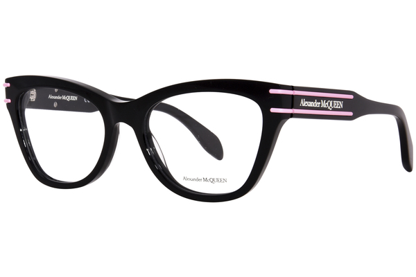  Alexander McQueen AM0401O Eyeglasses Women's Full Rim Cat Eye 