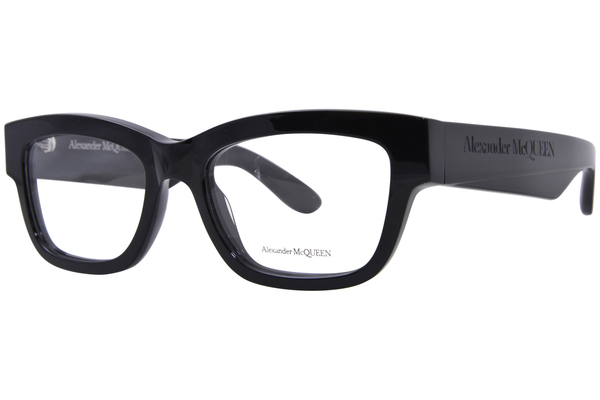  Alexander McQueen AM0422O Eyeglasses Women's Full Rim Rectangle Shape 