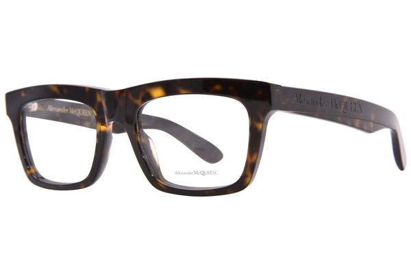 Alexander McQueen AM0423O Eyeglasses Women's Full Rim Rectangle Shape