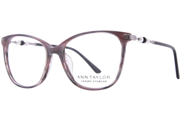  Ann Taylor AT021 Eyeglasses Women's Full Rim Oval Shape 