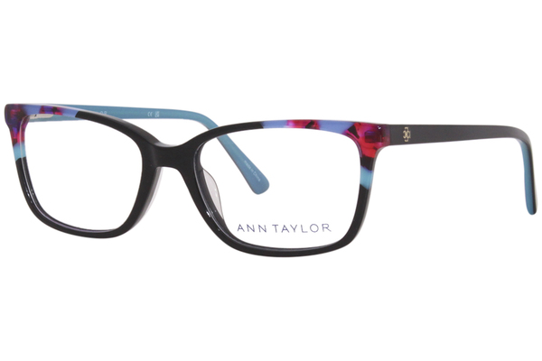  Ann Taylor AT346 Eyeglasses Women's Full Rim Rectangle Shape 