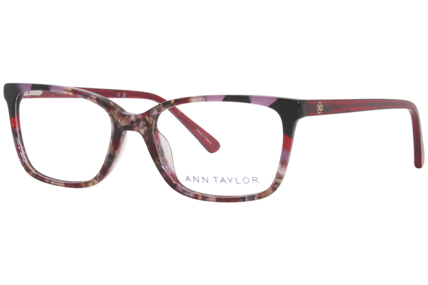  Ann Taylor AT346 Eyeglasses Women's Full Rim Rectangle Shape 