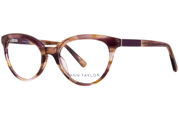  Ann Taylor AT348 Eyeglasses Women's Full Rim Cat Eye 