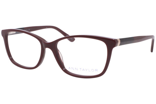 Ann Taylor ATP322 Eyeglasses Women's Full Rim Rectangular Optical Frame