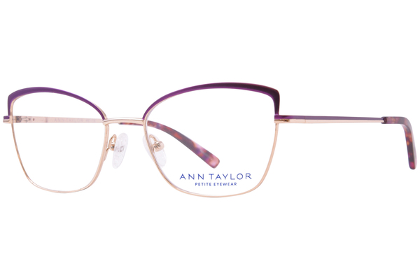  Ann Taylor ATP610 Eyeglasses Women's Petite Full Rim Cat Eye 