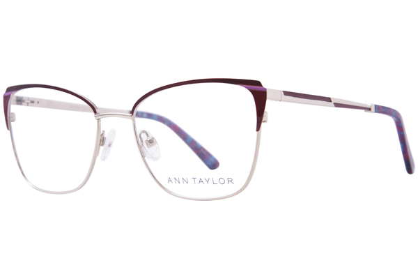  Ann Taylor AT109 Eyeglasses Women's Full Rim Cat Eye 