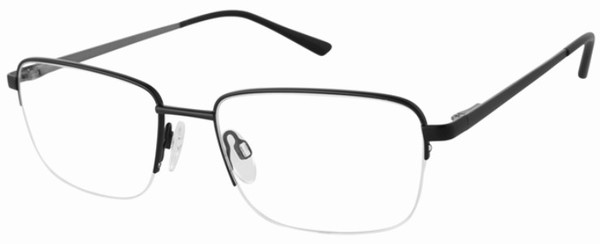  Aristar 18660 Eyeglasses Men's Semi Rim Rectangle Shape 