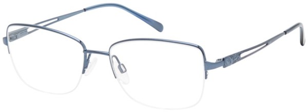  Aristar 30804 Eyeglasses Women's Semi Rim Rectangle Shape 