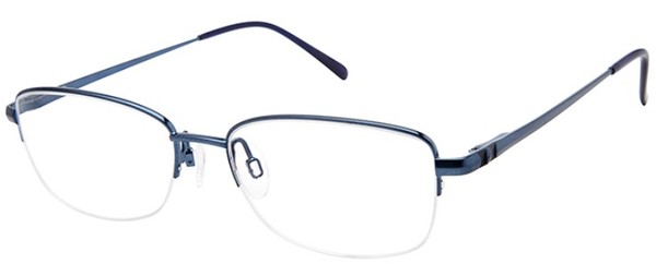 Aristar 30828 Eyeglasses Women's Semi Rim Rectangle Shape