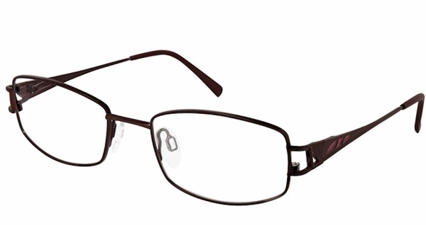  Aristar by Charmant AR16331 Eyeglasses Women's Rectangular Optical Frame 