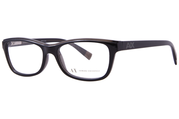  Armani Exchange AX3019 Eyeglasses Women's Full Rim Rectangle Shape 