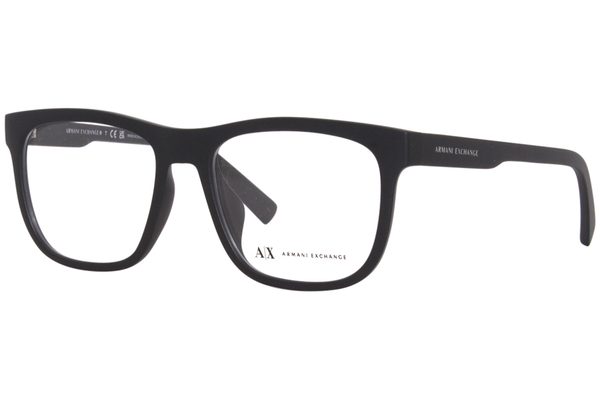  Armani Exchange AX3050 Eyeglasses Frame Men's Full Rim Square Shape 