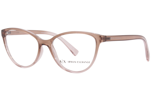  Armani Exchange AX3053 Eyeglasses Frame Women's Full Rim Cat Eye 