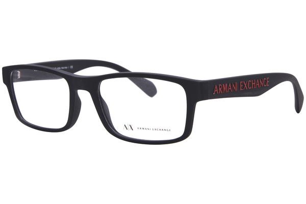  Armani Exchange AX3070 Eyeglasses Frame Men's Full Rim Rectangular 