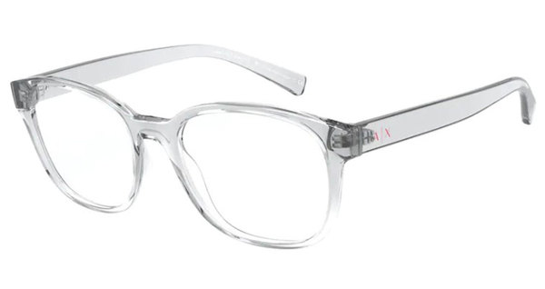  Armani Exchange AX3072 Eyeglasses Women's Full Rim Rectangle Shape 