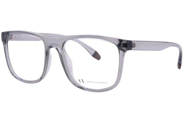  Armani Exchange AX3101U Eyeglasses Men's Full Rim Pillow Shape 