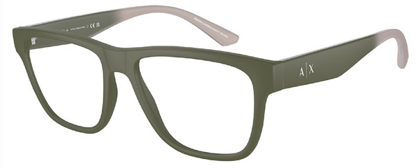 Armani Exchange AX3105 Eyeglasses Men's Full Rim Square Shape