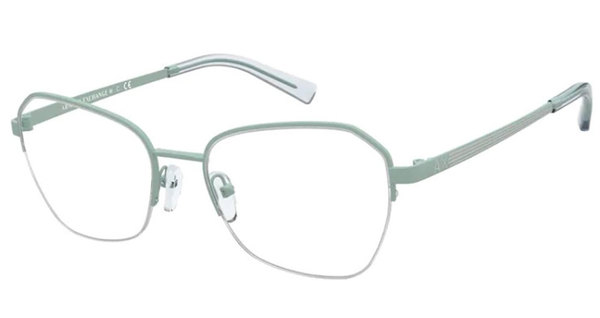  Armani Exchange AX1045 Eyeglasses Frame Women's Semi-Rim Cat-Eye 