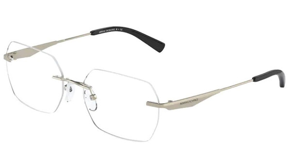  Armani Exchange AX1047 Eyeglasses Frame Women's Rimless Octogon Shape 