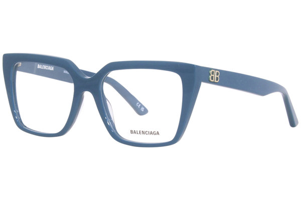 Balenciaga BB0130O Eyeglasses Women's Full Rim Square Shape